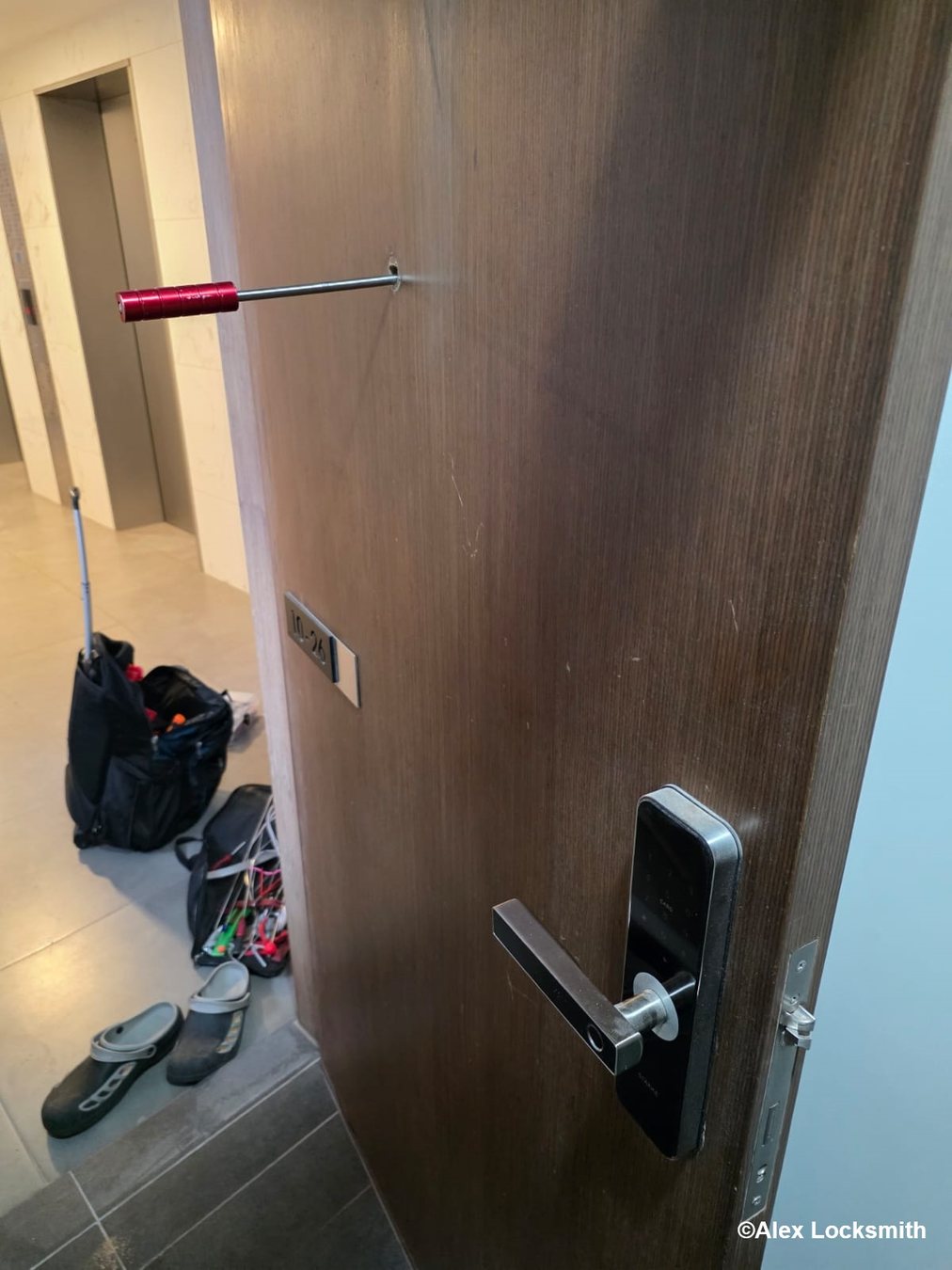 Unlock Digital Lock Singapore locksmith